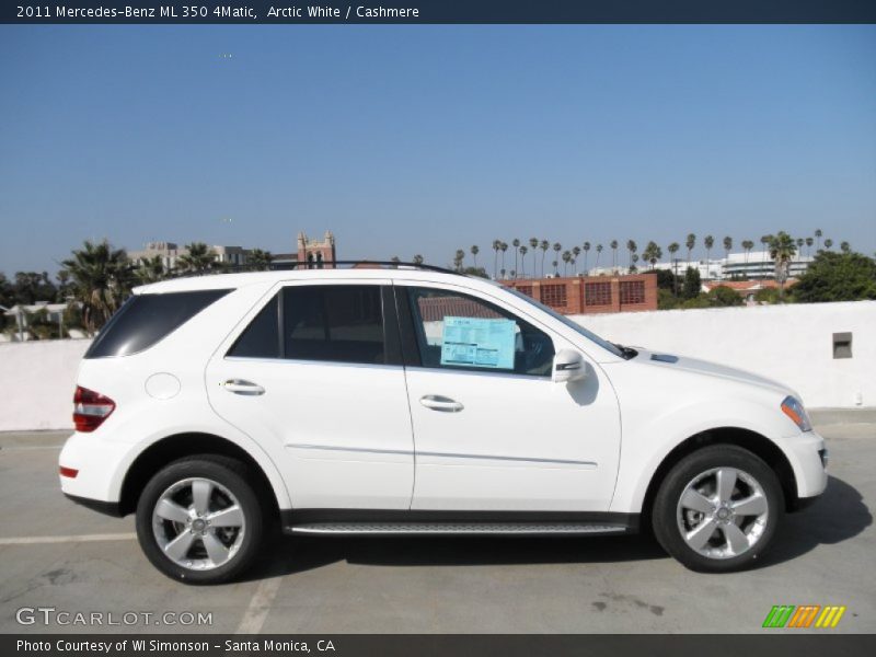 Arctic White / Cashmere 2011 Mercedes-Benz ML 350 4Matic