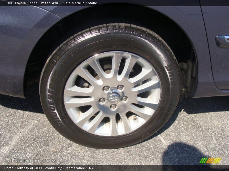 Slate Metallic / Stone 2008 Toyota Sienna Limited AWD