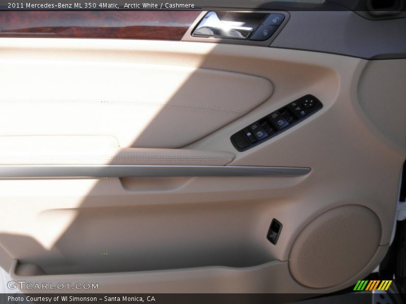 Arctic White / Cashmere 2011 Mercedes-Benz ML 350 4Matic