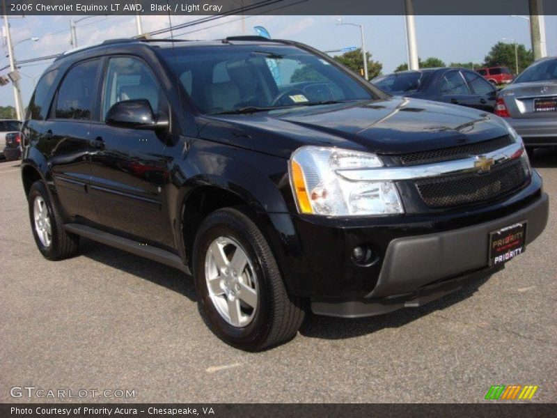Black / Light Gray 2006 Chevrolet Equinox LT AWD