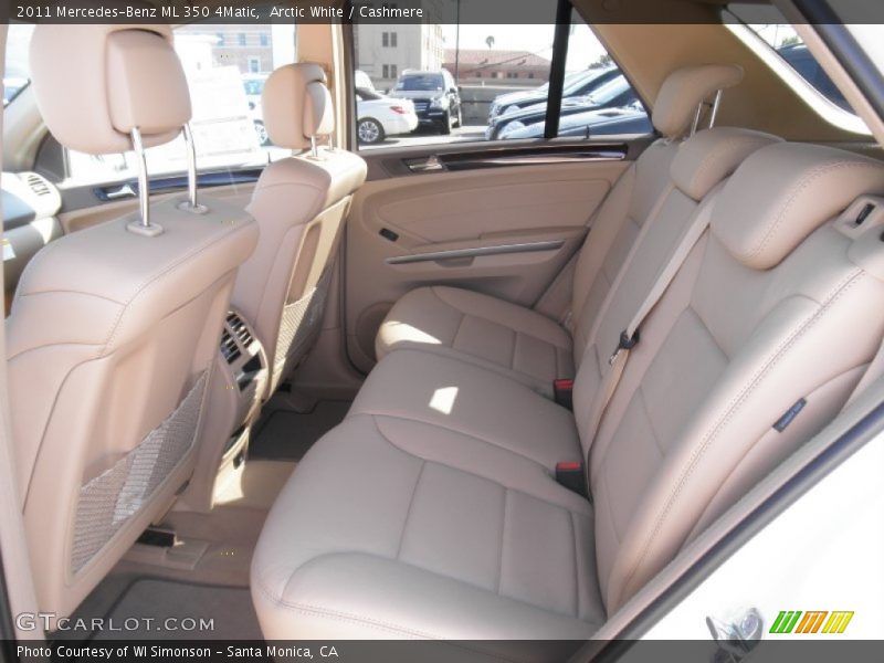 Arctic White / Cashmere 2011 Mercedes-Benz ML 350 4Matic