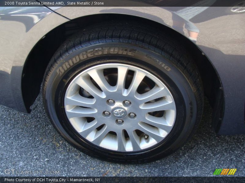 Slate Metallic / Stone 2008 Toyota Sienna Limited AWD