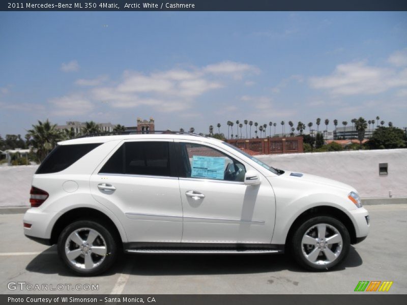 Arctic White / Cashmere 2011 Mercedes-Benz ML 350 4Matic
