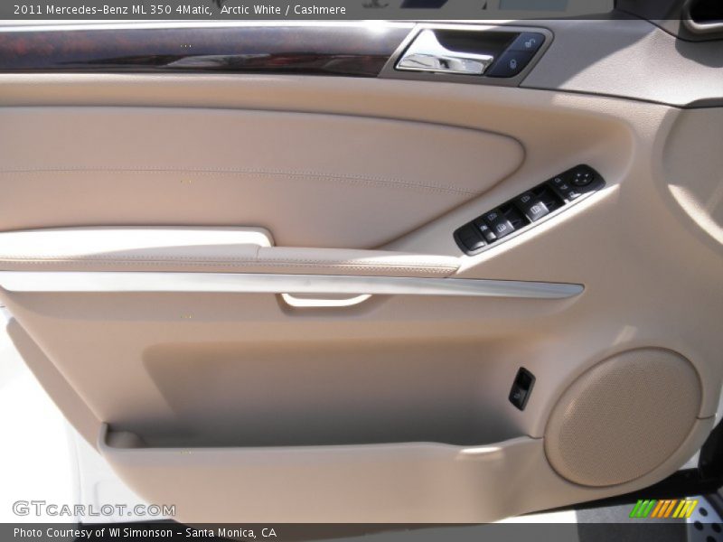 Arctic White / Cashmere 2011 Mercedes-Benz ML 350 4Matic