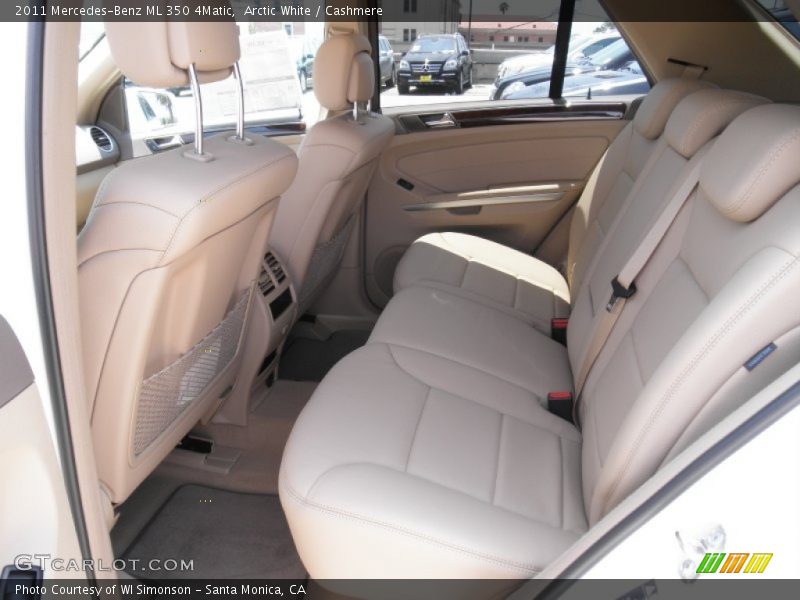 Arctic White / Cashmere 2011 Mercedes-Benz ML 350 4Matic