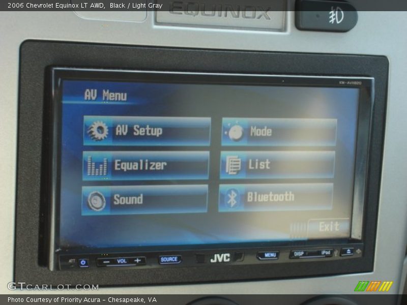 Black / Light Gray 2006 Chevrolet Equinox LT AWD