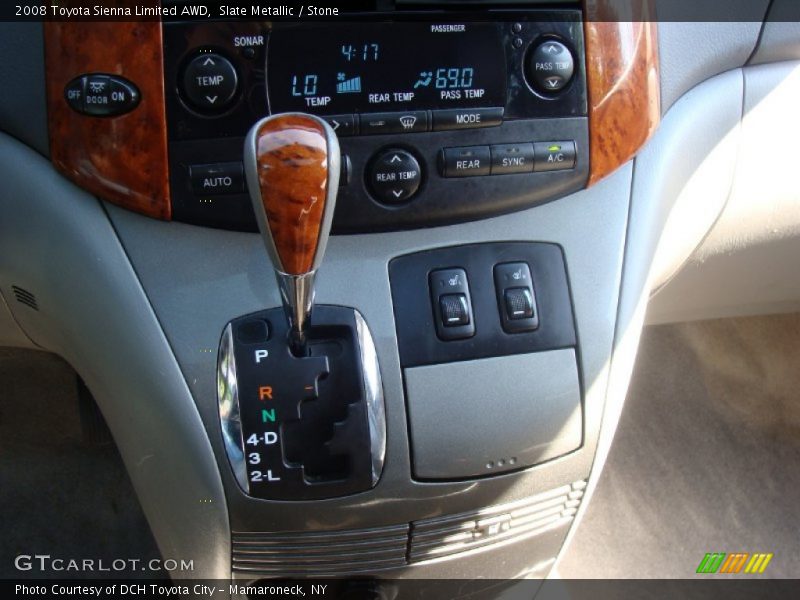 Slate Metallic / Stone 2008 Toyota Sienna Limited AWD
