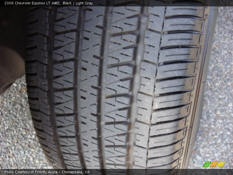 Black / Light Gray 2006 Chevrolet Equinox LT AWD