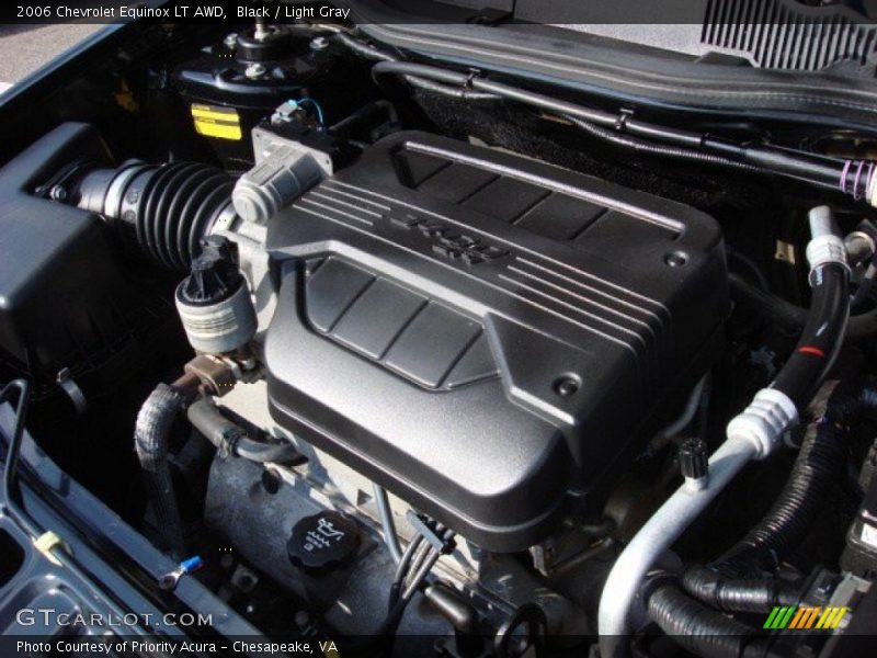 Black / Light Gray 2006 Chevrolet Equinox LT AWD