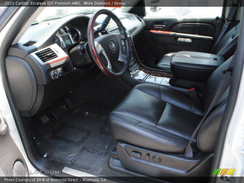  2010 Escalade ESV Premium AWD Ebony Interior