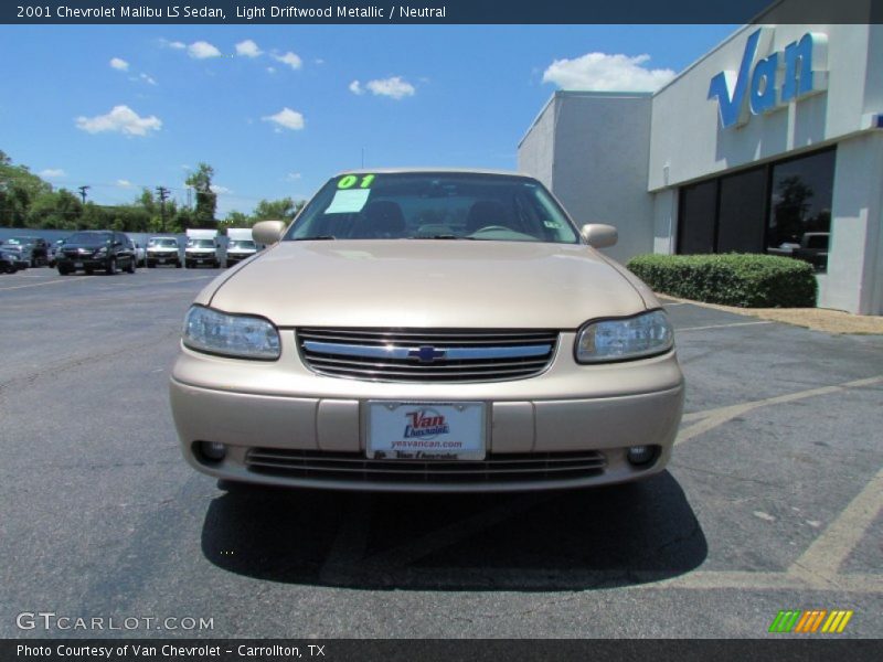 Light Driftwood Metallic / Neutral 2001 Chevrolet Malibu LS Sedan