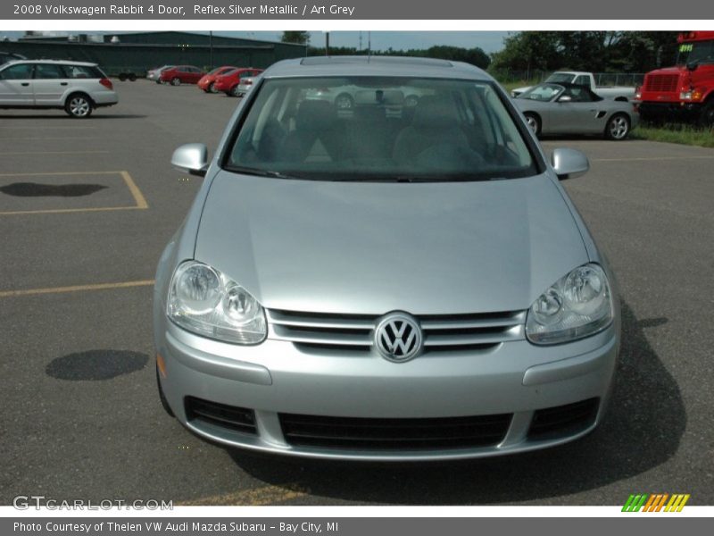 Reflex Silver Metallic / Art Grey 2008 Volkswagen Rabbit 4 Door