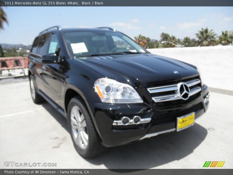 Black / Black 2011 Mercedes-Benz GL 350 Blutec 4Matic