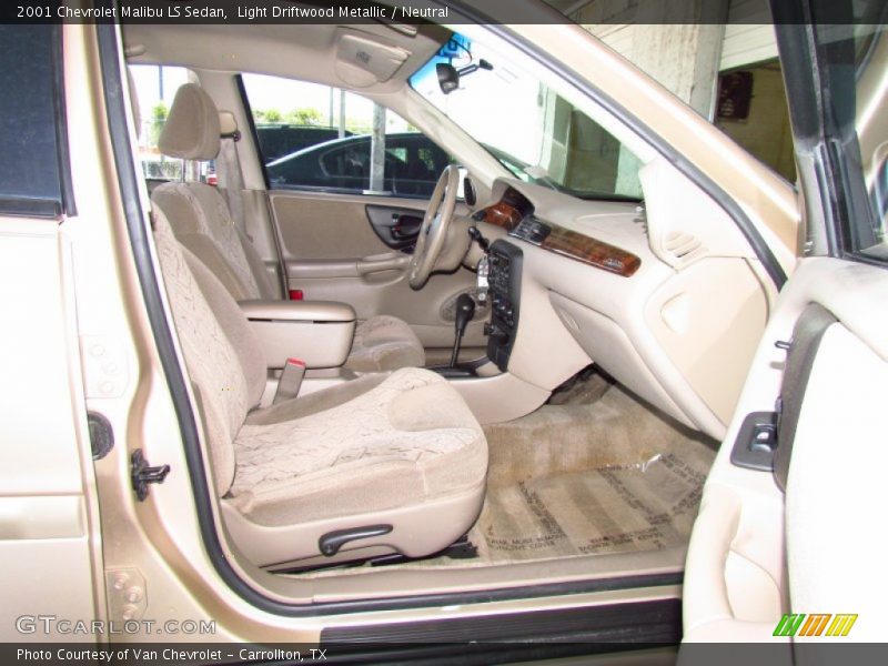 Light Driftwood Metallic / Neutral 2001 Chevrolet Malibu LS Sedan