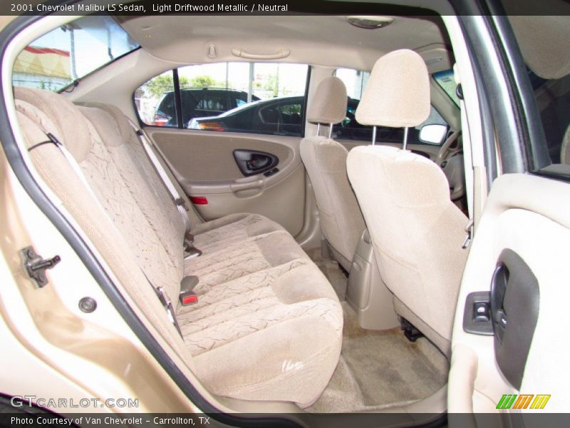 Light Driftwood Metallic / Neutral 2001 Chevrolet Malibu LS Sedan