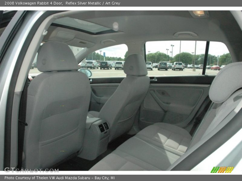 Reflex Silver Metallic / Art Grey 2008 Volkswagen Rabbit 4 Door