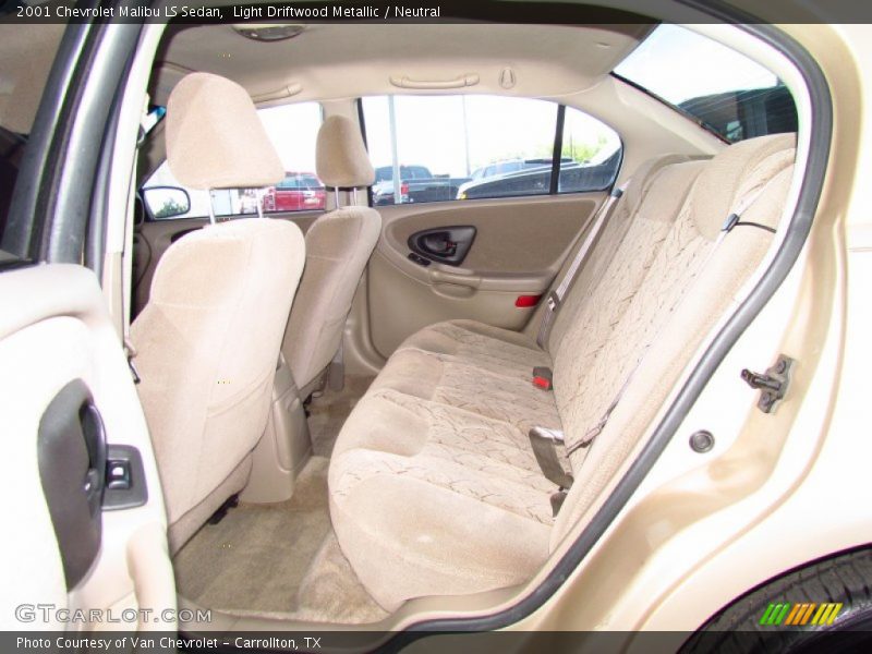 Light Driftwood Metallic / Neutral 2001 Chevrolet Malibu LS Sedan