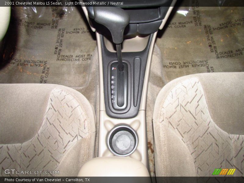 Light Driftwood Metallic / Neutral 2001 Chevrolet Malibu LS Sedan