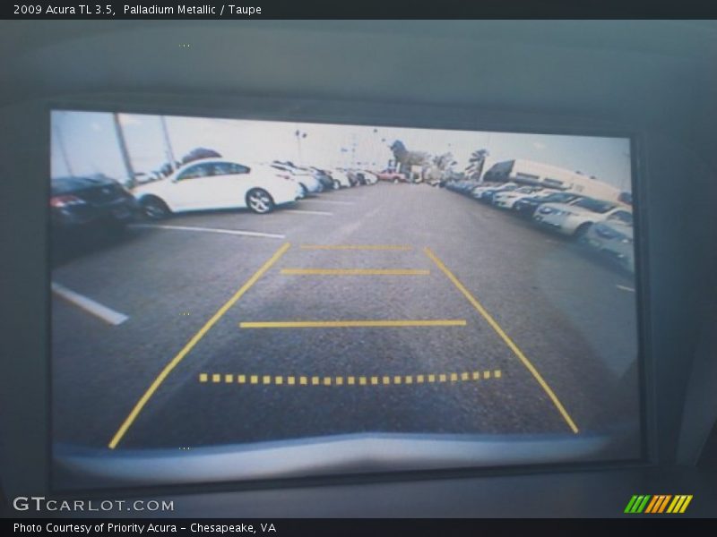 Palladium Metallic / Taupe 2009 Acura TL 3.5