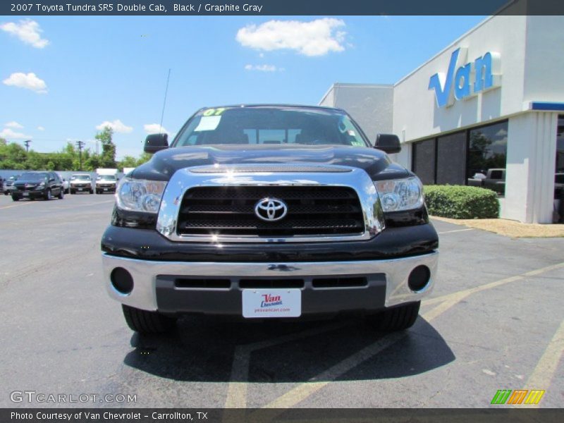 Black / Graphite Gray 2007 Toyota Tundra SR5 Double Cab