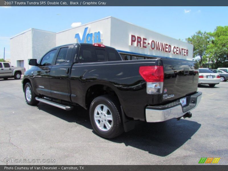Black / Graphite Gray 2007 Toyota Tundra SR5 Double Cab
