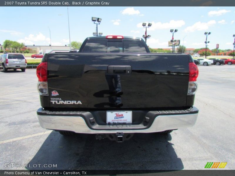 Black / Graphite Gray 2007 Toyota Tundra SR5 Double Cab