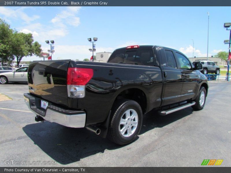 Black / Graphite Gray 2007 Toyota Tundra SR5 Double Cab