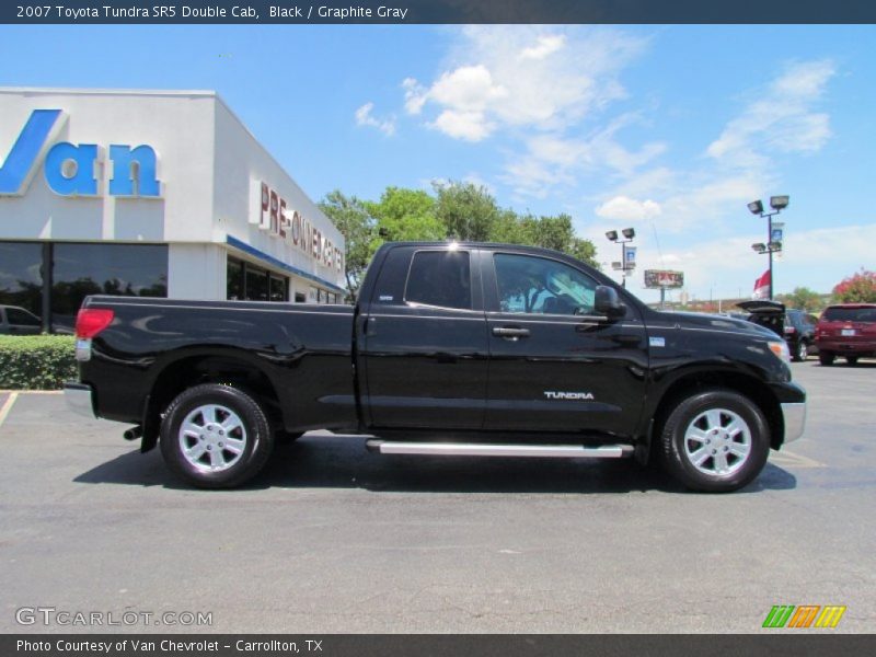 Black / Graphite Gray 2007 Toyota Tundra SR5 Double Cab