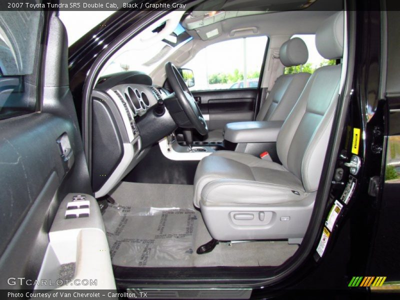 Black / Graphite Gray 2007 Toyota Tundra SR5 Double Cab