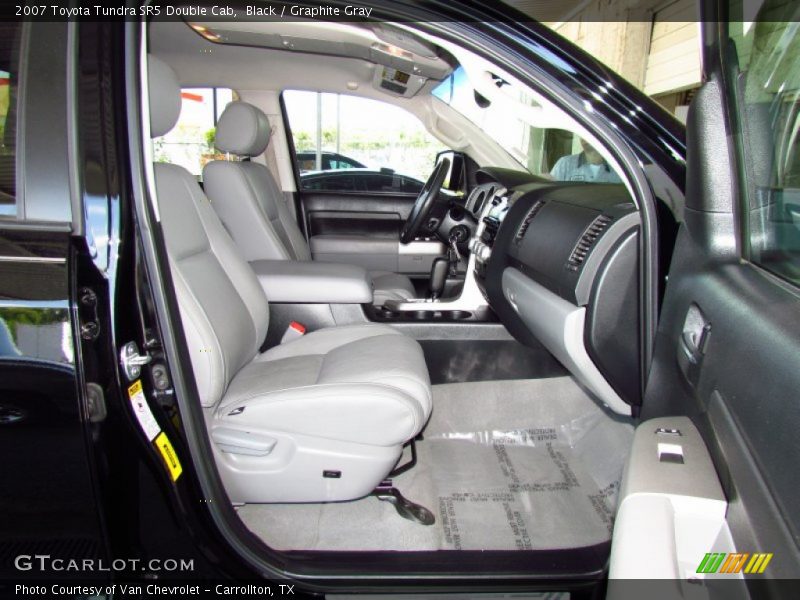 Black / Graphite Gray 2007 Toyota Tundra SR5 Double Cab