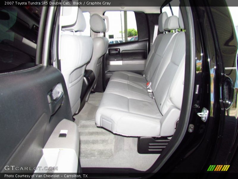 Black / Graphite Gray 2007 Toyota Tundra SR5 Double Cab