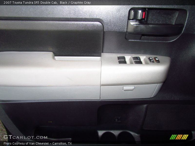 Black / Graphite Gray 2007 Toyota Tundra SR5 Double Cab