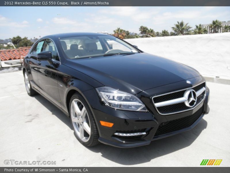 Black / Almond/Mocha 2012 Mercedes-Benz CLS 550 Coupe