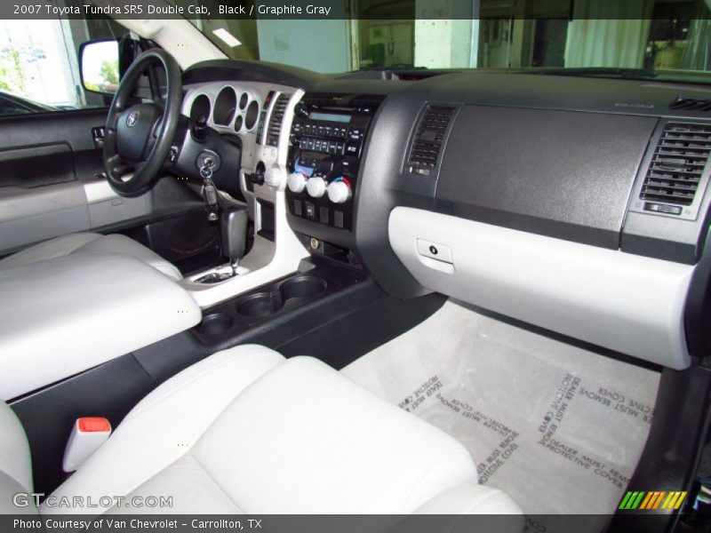 Black / Graphite Gray 2007 Toyota Tundra SR5 Double Cab