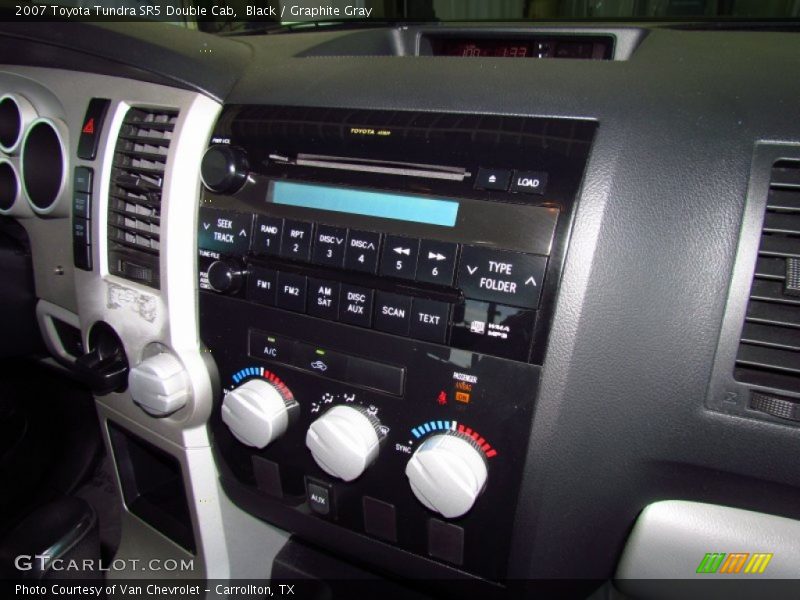 Black / Graphite Gray 2007 Toyota Tundra SR5 Double Cab