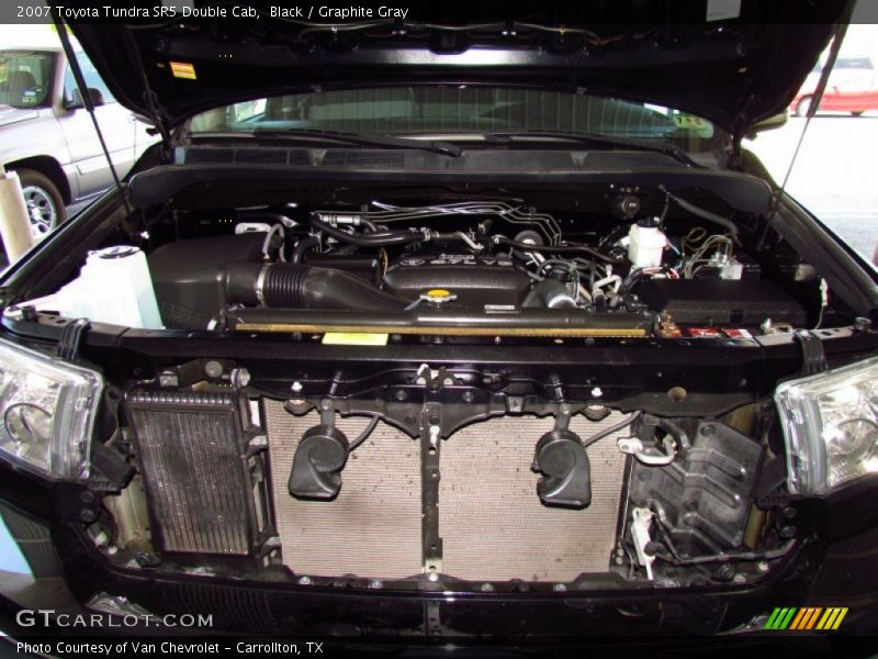 Black / Graphite Gray 2007 Toyota Tundra SR5 Double Cab