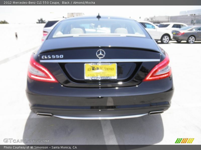 Black / Almond/Mocha 2012 Mercedes-Benz CLS 550 Coupe