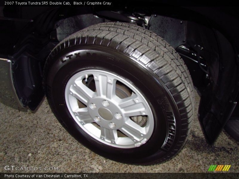Black / Graphite Gray 2007 Toyota Tundra SR5 Double Cab