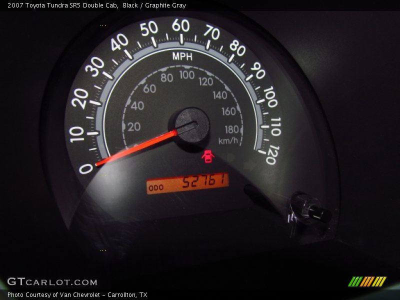Black / Graphite Gray 2007 Toyota Tundra SR5 Double Cab