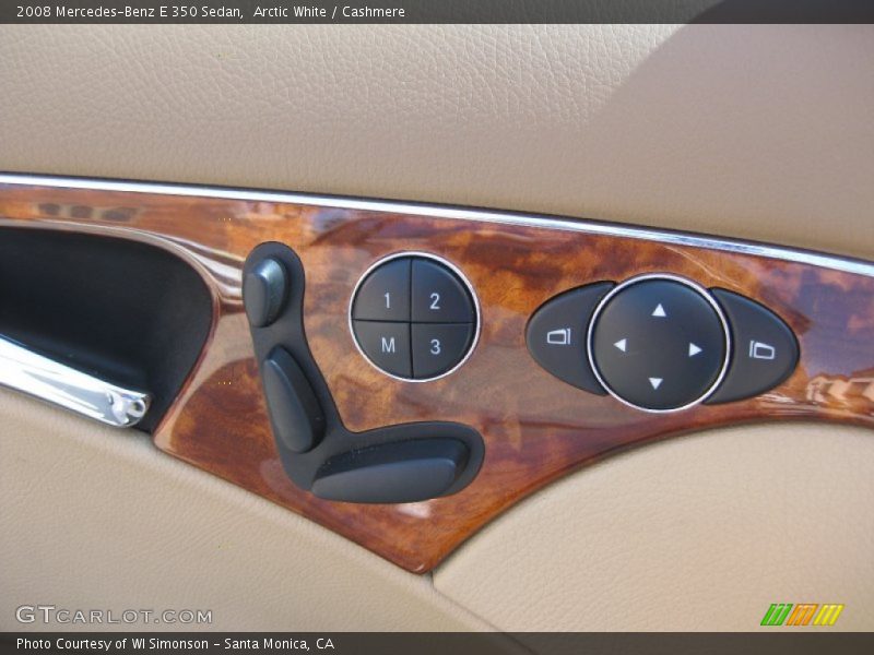 Arctic White / Cashmere 2008 Mercedes-Benz E 350 Sedan