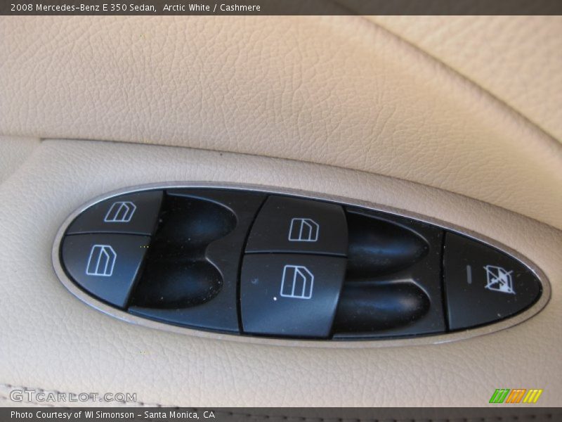 Arctic White / Cashmere 2008 Mercedes-Benz E 350 Sedan