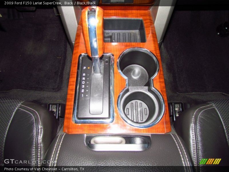 Black / Black/Black 2009 Ford F150 Lariat SuperCrew