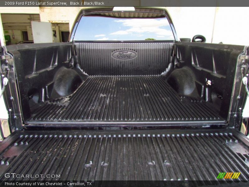 Black / Black/Black 2009 Ford F150 Lariat SuperCrew