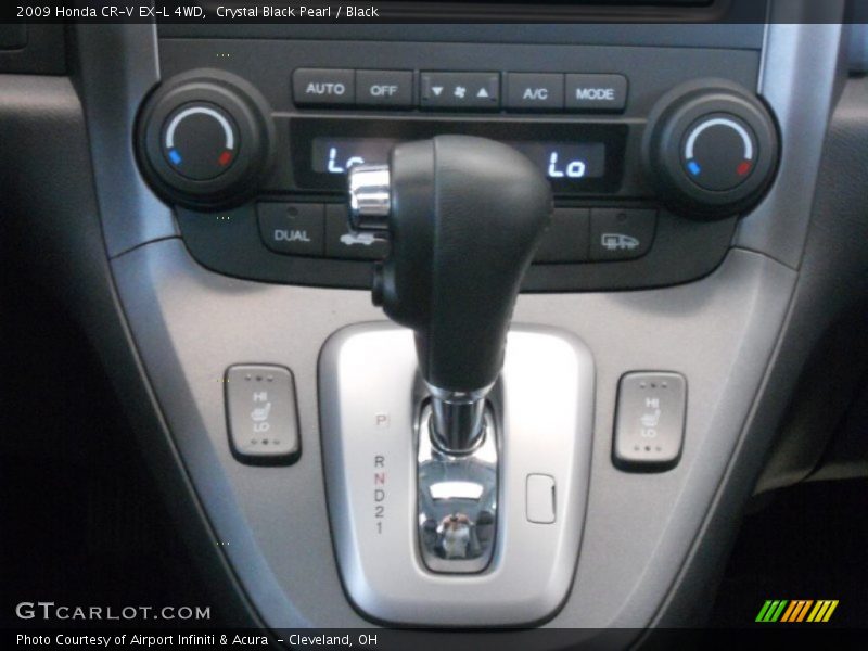  2009 CR-V EX-L 4WD 5 Speed Automatic Shifter