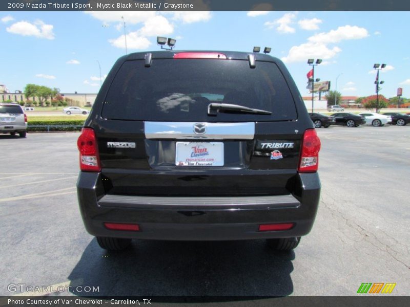 Mystic Black Metallic / Graystone 2009 Mazda Tribute i Sport
