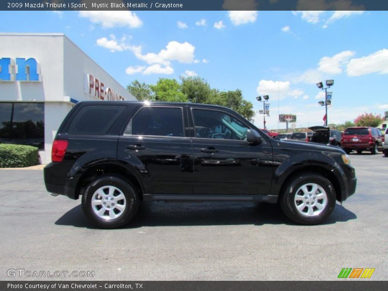 Mystic Black Metallic / Graystone 2009 Mazda Tribute i Sport