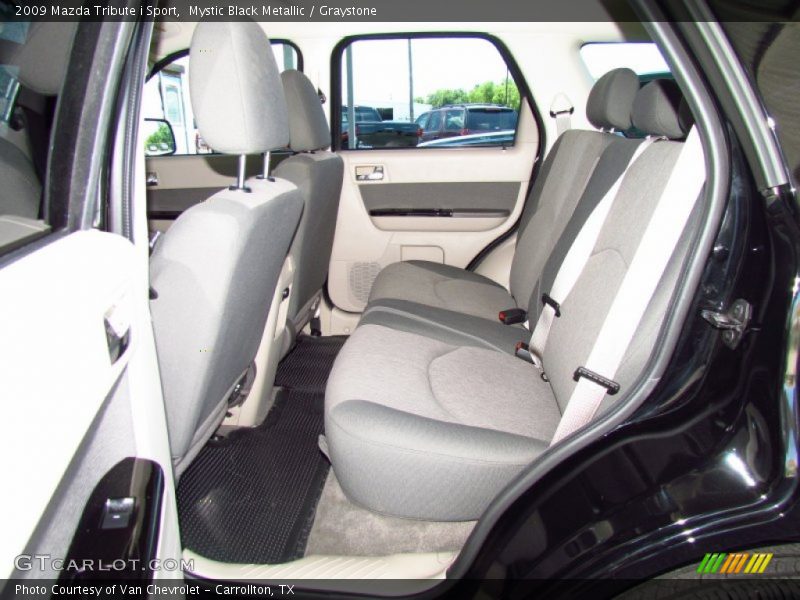 Mystic Black Metallic / Graystone 2009 Mazda Tribute i Sport