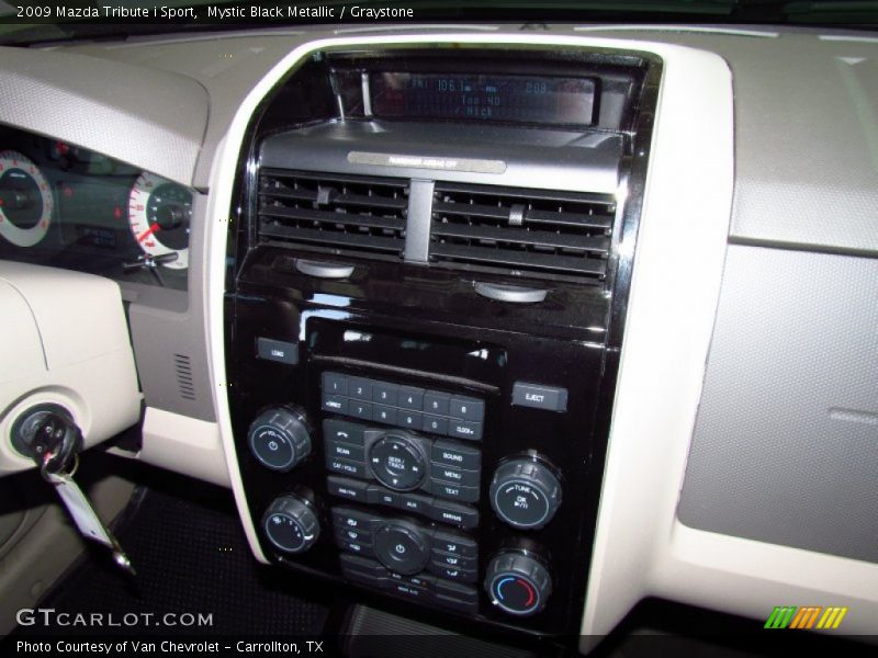 Mystic Black Metallic / Graystone 2009 Mazda Tribute i Sport