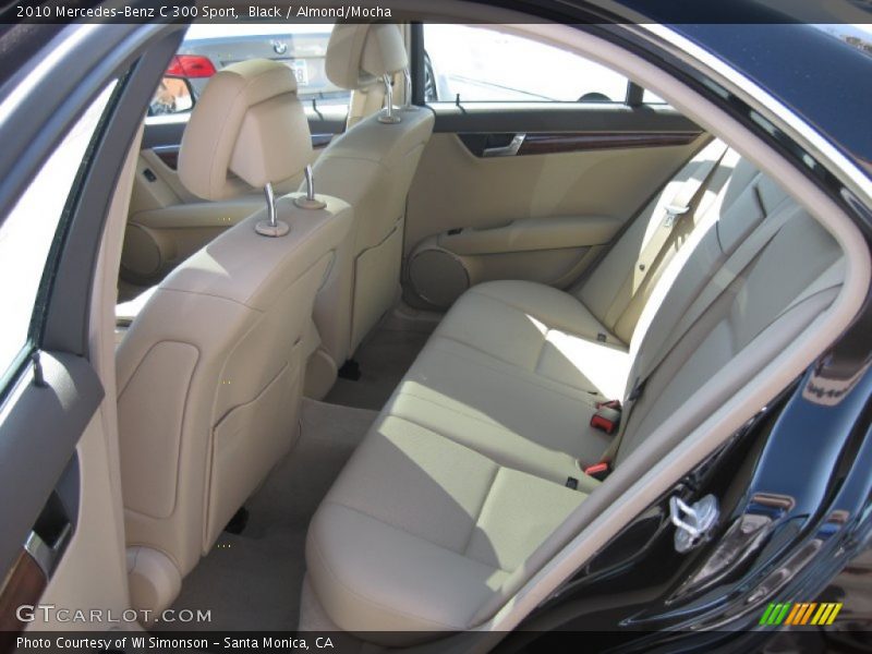 Black / Almond/Mocha 2010 Mercedes-Benz C 300 Sport