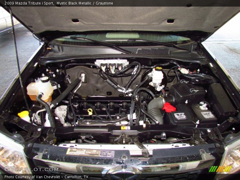 Mystic Black Metallic / Graystone 2009 Mazda Tribute i Sport